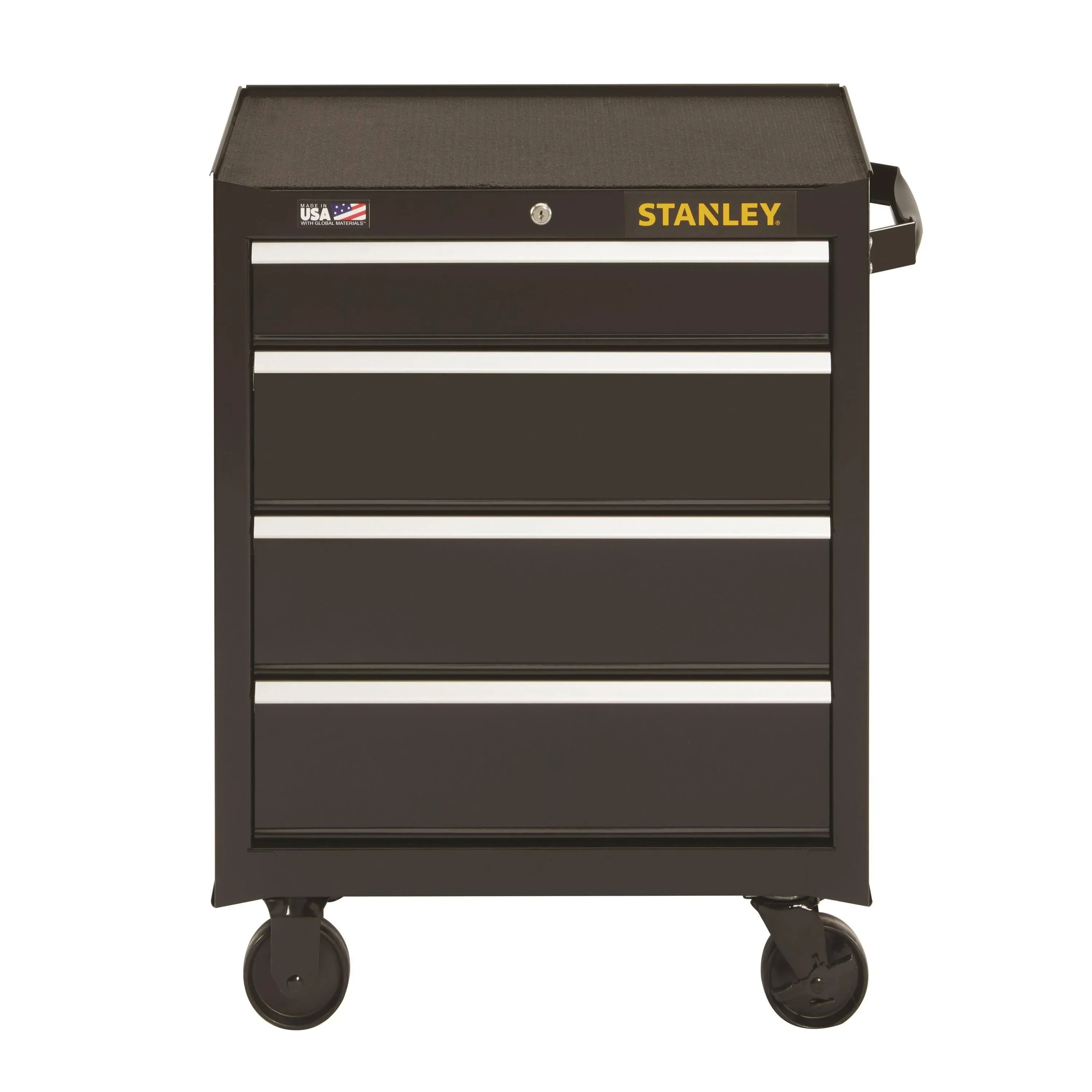 Stanley STST22744BK 300 Series 26&#034;x18&#034;x34&#034; 4-Drwr Rolling Tool Cabinet - BLK New