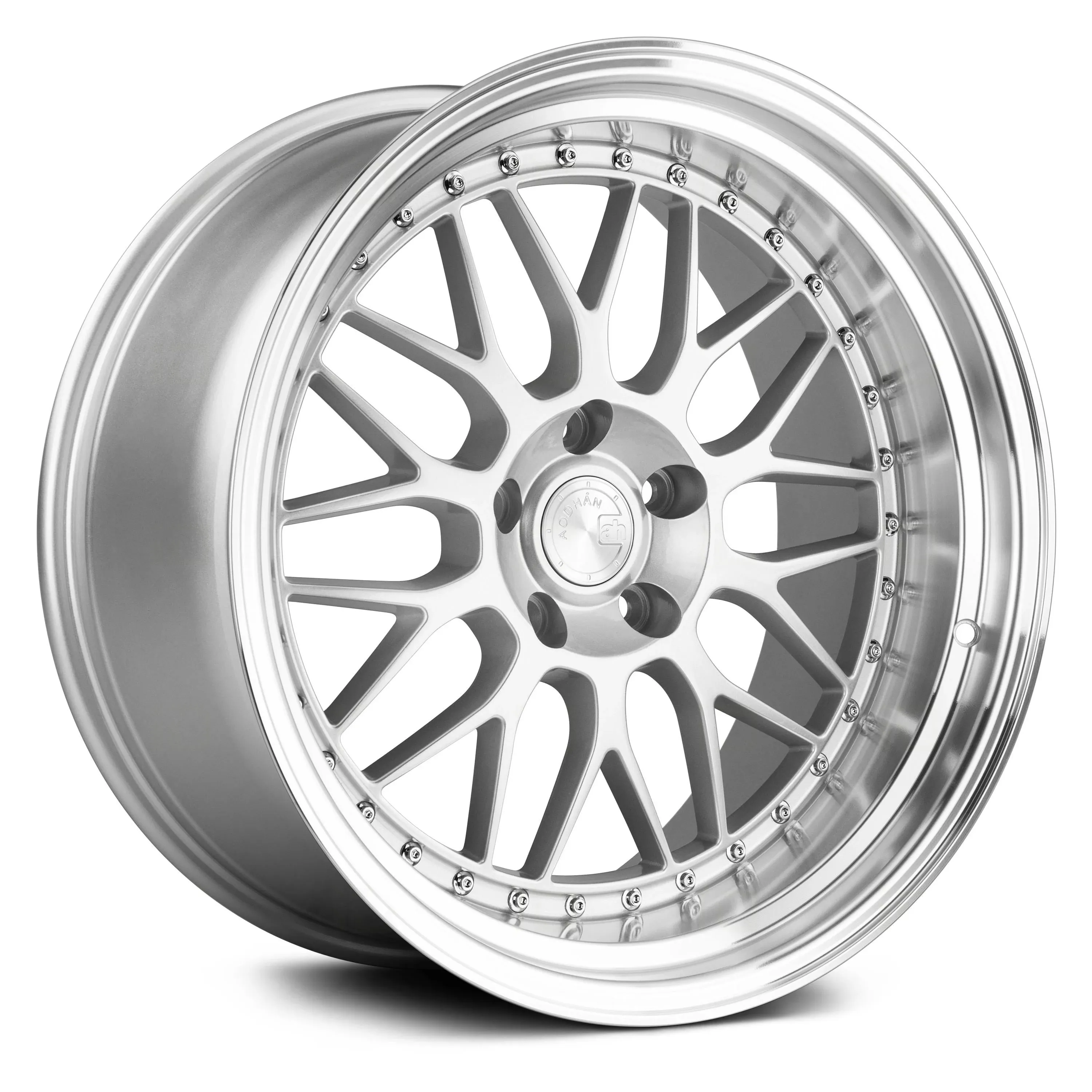 Aodhan AH02 18x8.5 5x114.3 ET35 Silver Machined Lip