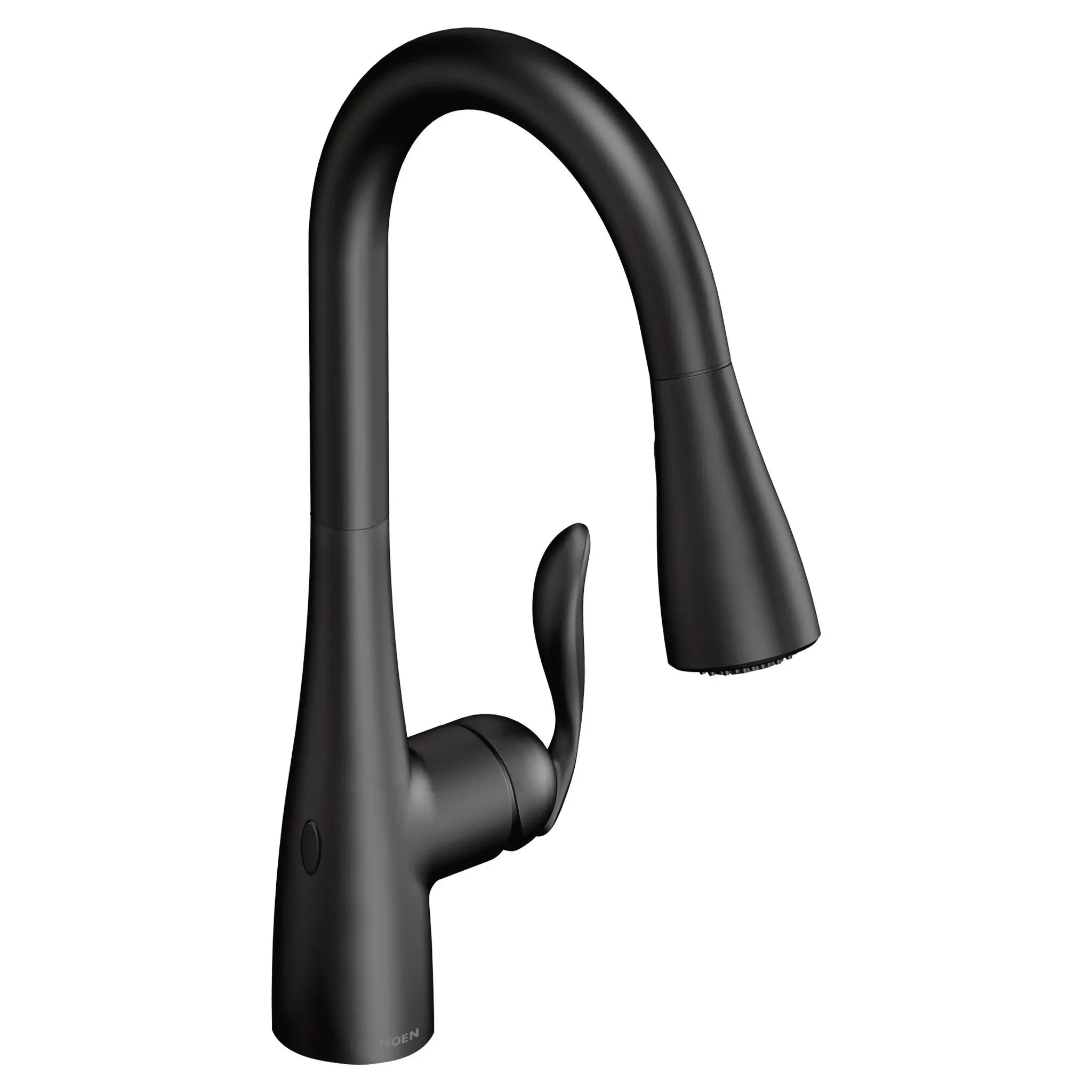 Moen 7594BL Arbor Matte Black One-Handle Pulldown Kitchen Faucet