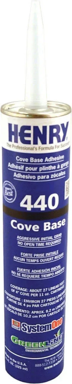 Henry WW 12105 Cove Base Adhesive