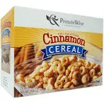 ProteinWise Cinnamon Vanilla Cereal High Protein Healthy Cereal Healthy Diet Low ...