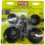 Ryobi Carbon Hole Saw Set (5-Piece)