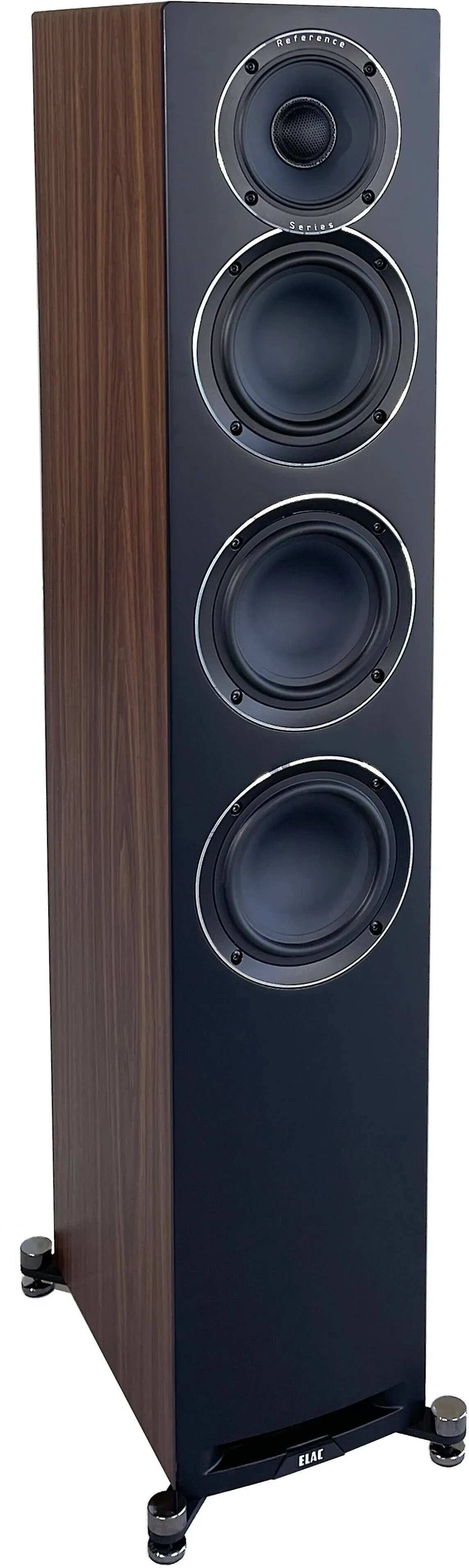 ELAC Uni-Fi Reference UFR52 Floor-Standing Speaker (Black ,Walnut Sides) each