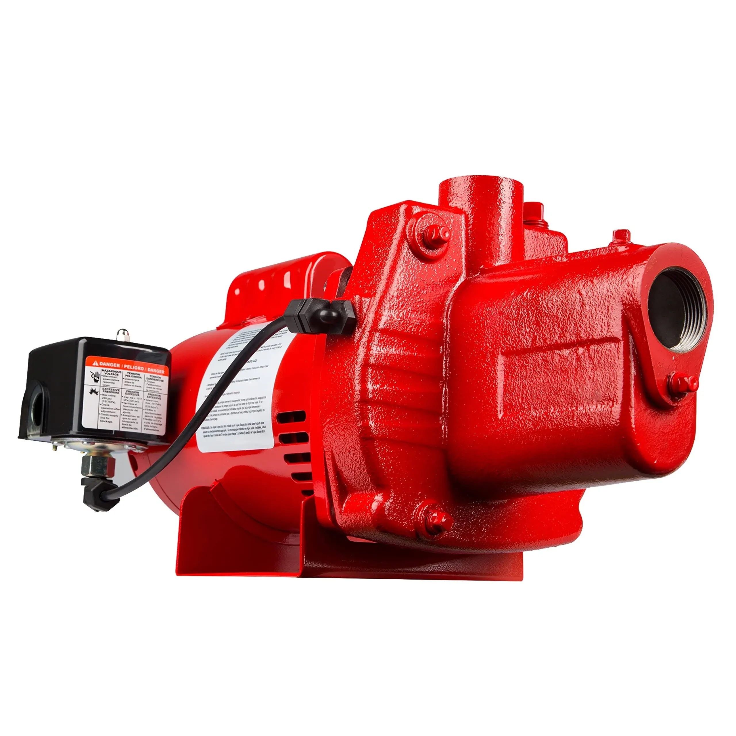 Red Lion RJS-75-PREM 602207 Premium Cast Iron Shallow Well Jet Pump