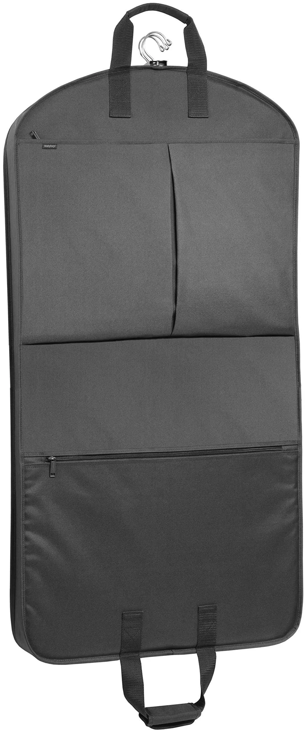 WallyBags® 45” Deluxe Extra Capacity Travel Garment Bag with two accessory