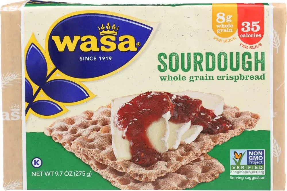 Wasa Crispbread, Sourdough - 9.7 oz