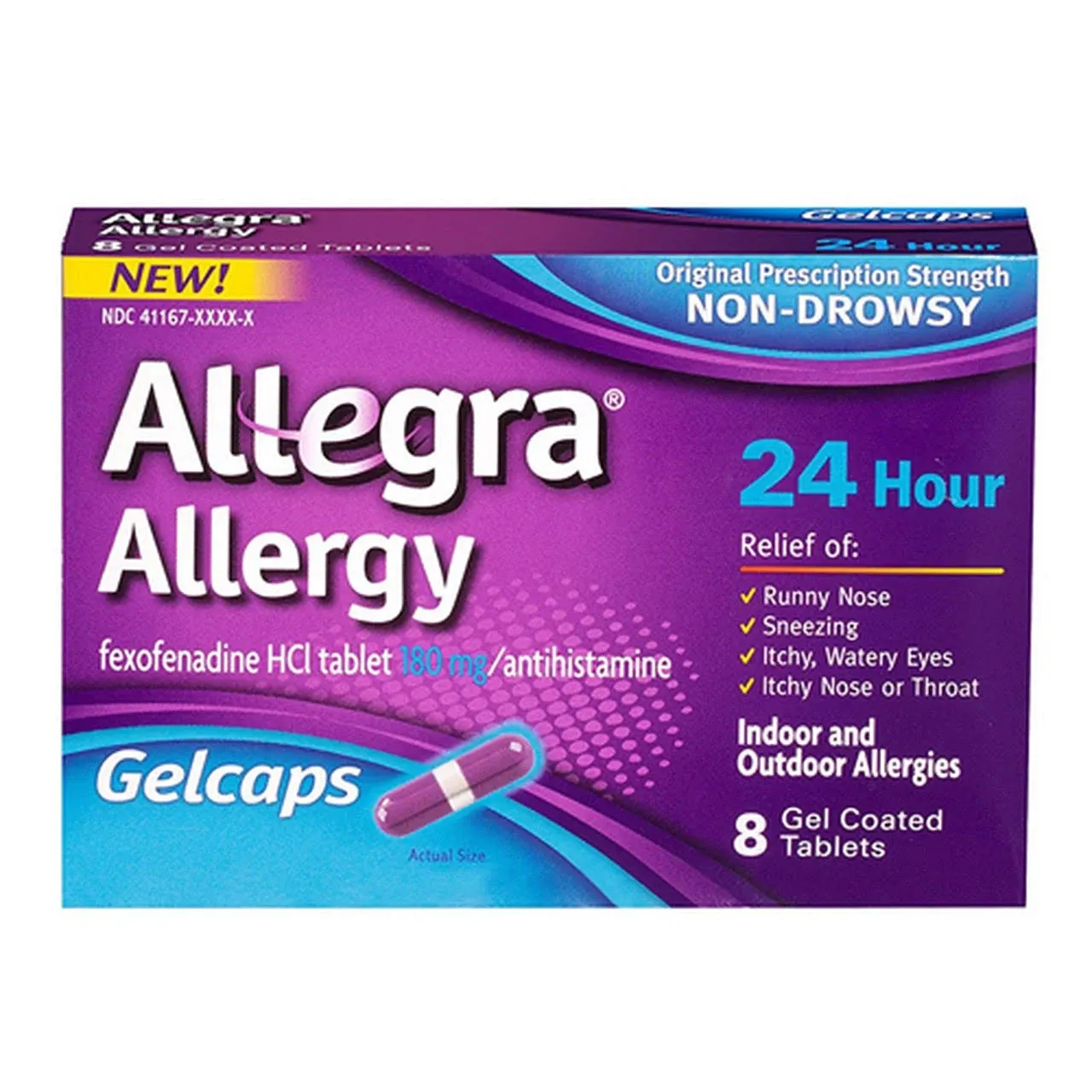 Allegra 24 Hour Allergy Gelcaps