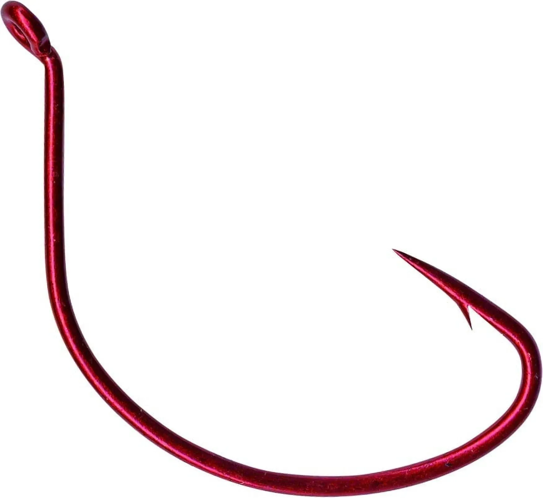 Mustad Croaker Hook, Wide Gap, Hollow Point - Red Blonde 2/0