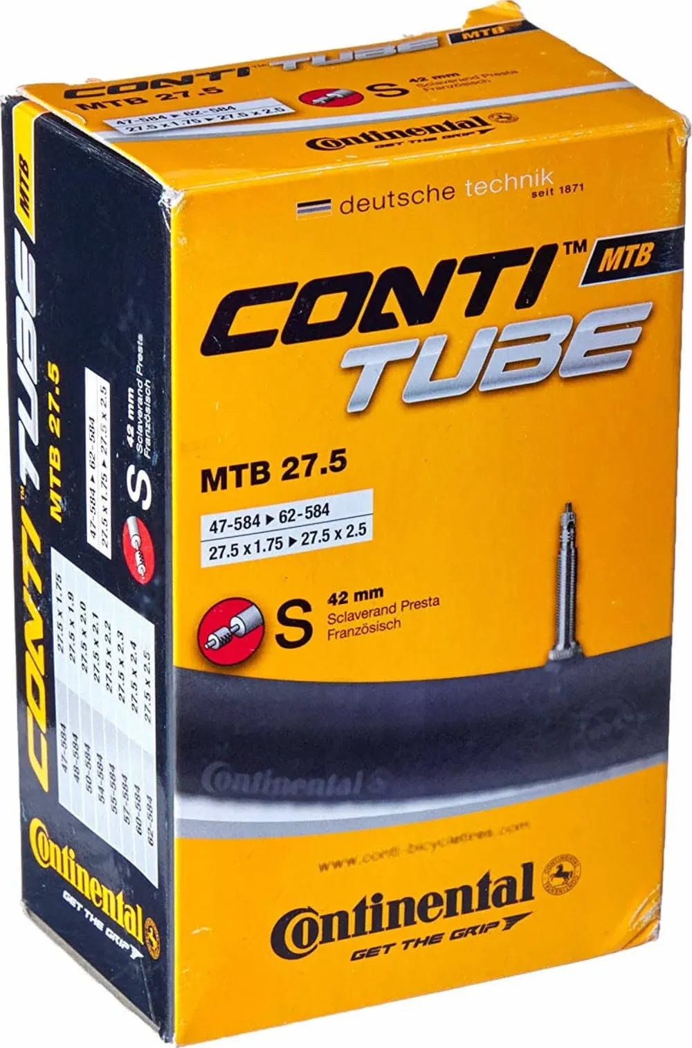 Continental 42mm Presta Valve Tube