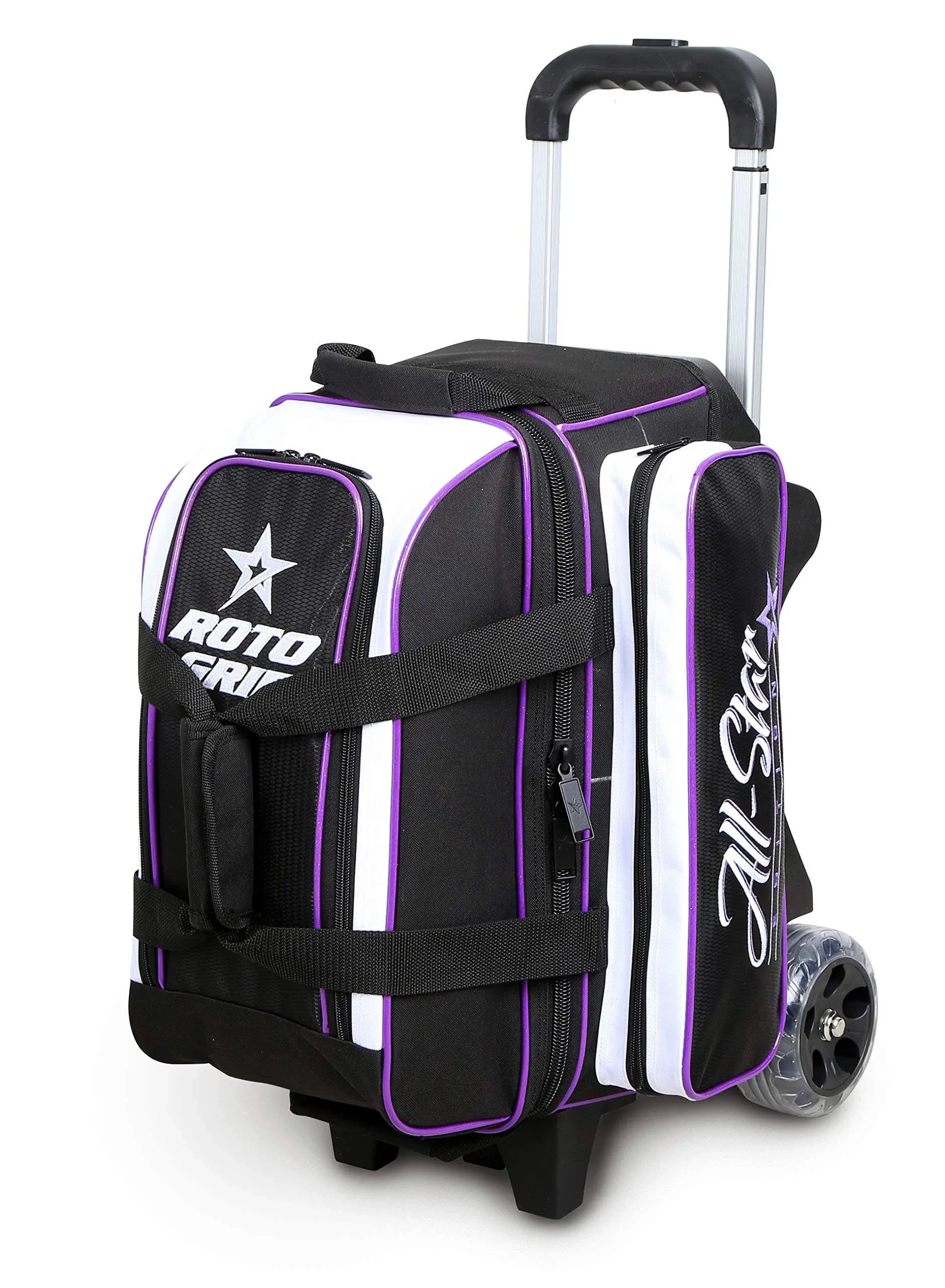 Roto Grip 2 Ball Roller Bowling Bag All Star Edition- Purple