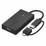 Plugable HDMI-USB-USB-C Audio-Video Adapter