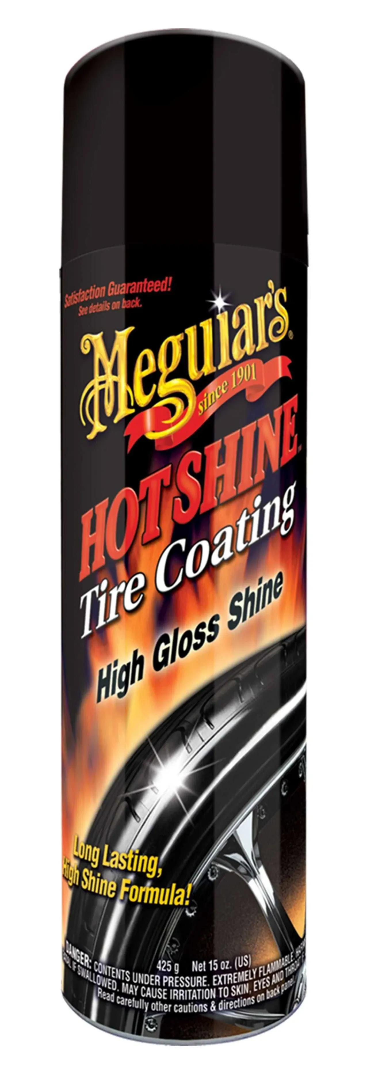 Meguiar's Hot Shine Tire Coating Aerosol Spray - 15 fl oz can