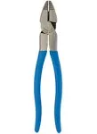 Channellock Linemens Pliers, 9.5 Inches Oal, 0.73 Inches Cutting Length, Plastic-Dipped Handles - 1 per EA - 369BULK