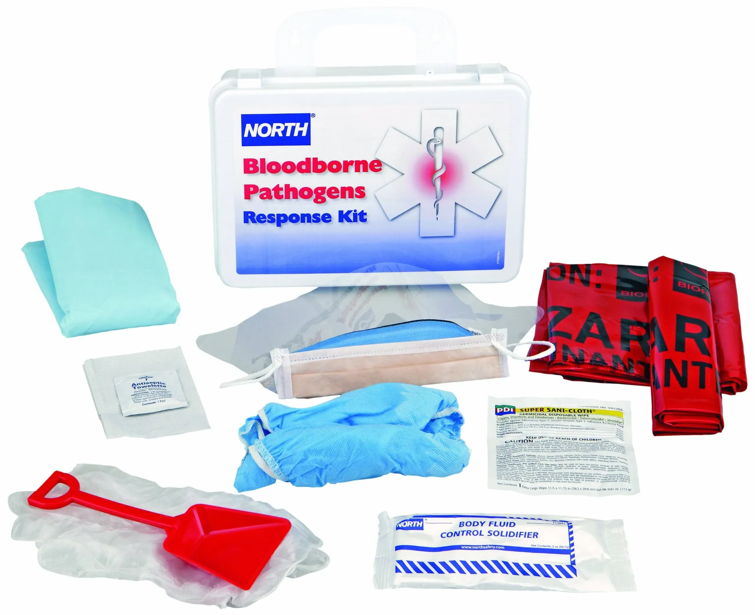 North 16 Unit Bloodborne Pathogen Response Kit