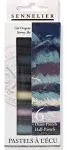 Sennelier Extra-Soft Half Pastel 6 Stick Set, Set of 6, Seaside