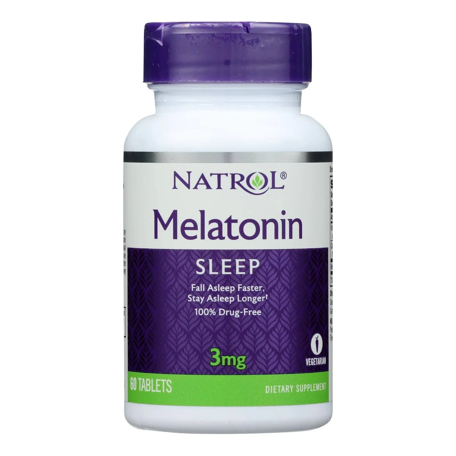 Natrol Melatonin for Sleep, 3mg, 240 Tablets In 1 Bottle 4-Pack EXP: 12/31/25