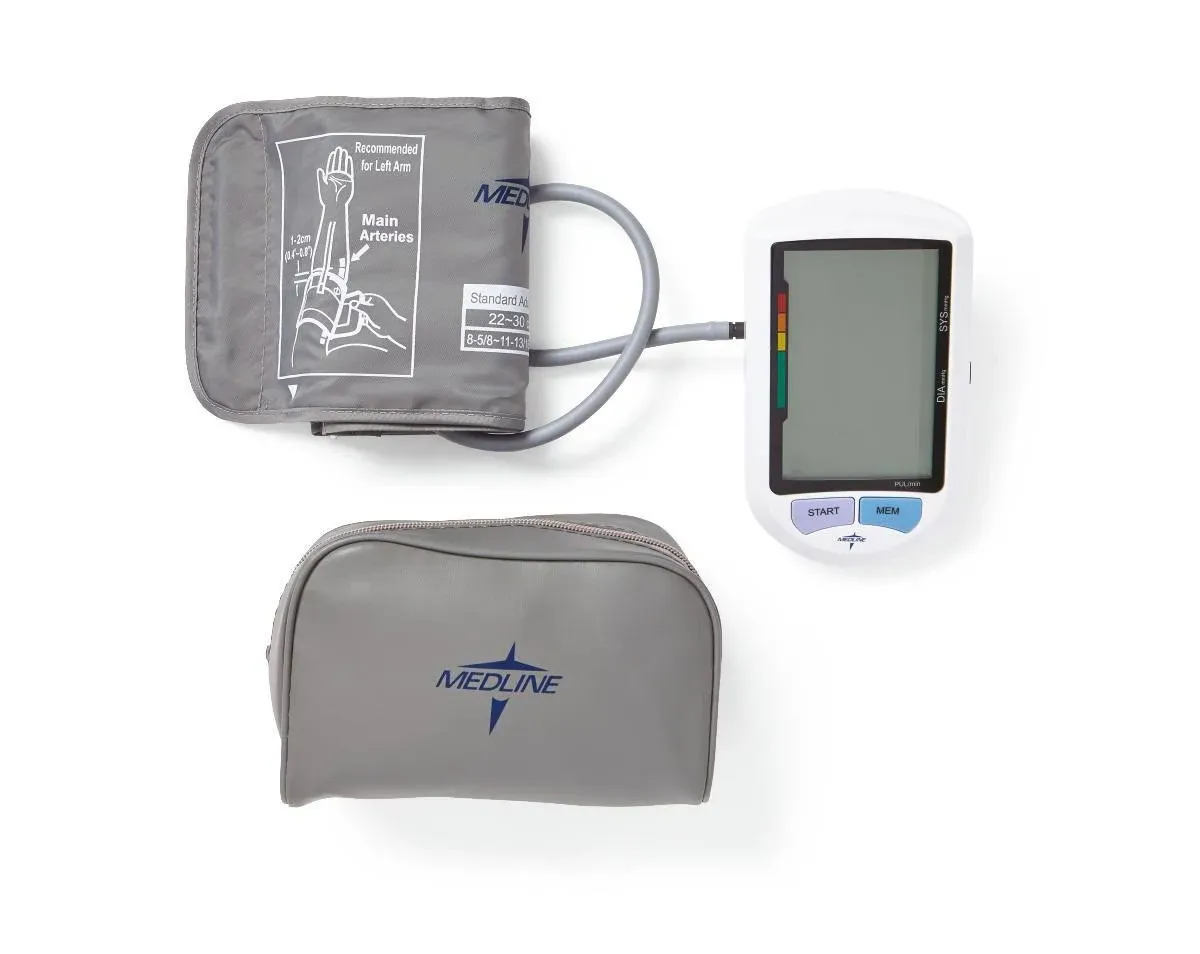 Brand New Medline Elite Automatic Digital Blood Pressure Monitor MDS3001