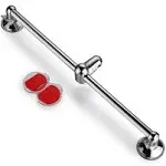 HotelSpa AquaCare series Insta-mount Power Suction 24" Stainless Steel Height/Angle Adjustable Shower Slide Bar