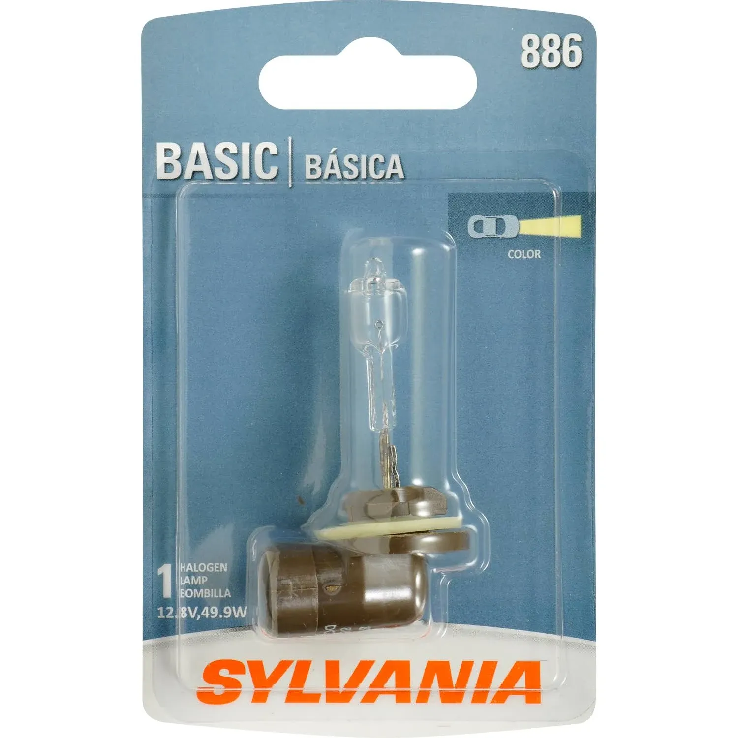 Sylvania 886 Basic Halogen Fog Bulb Contains 1