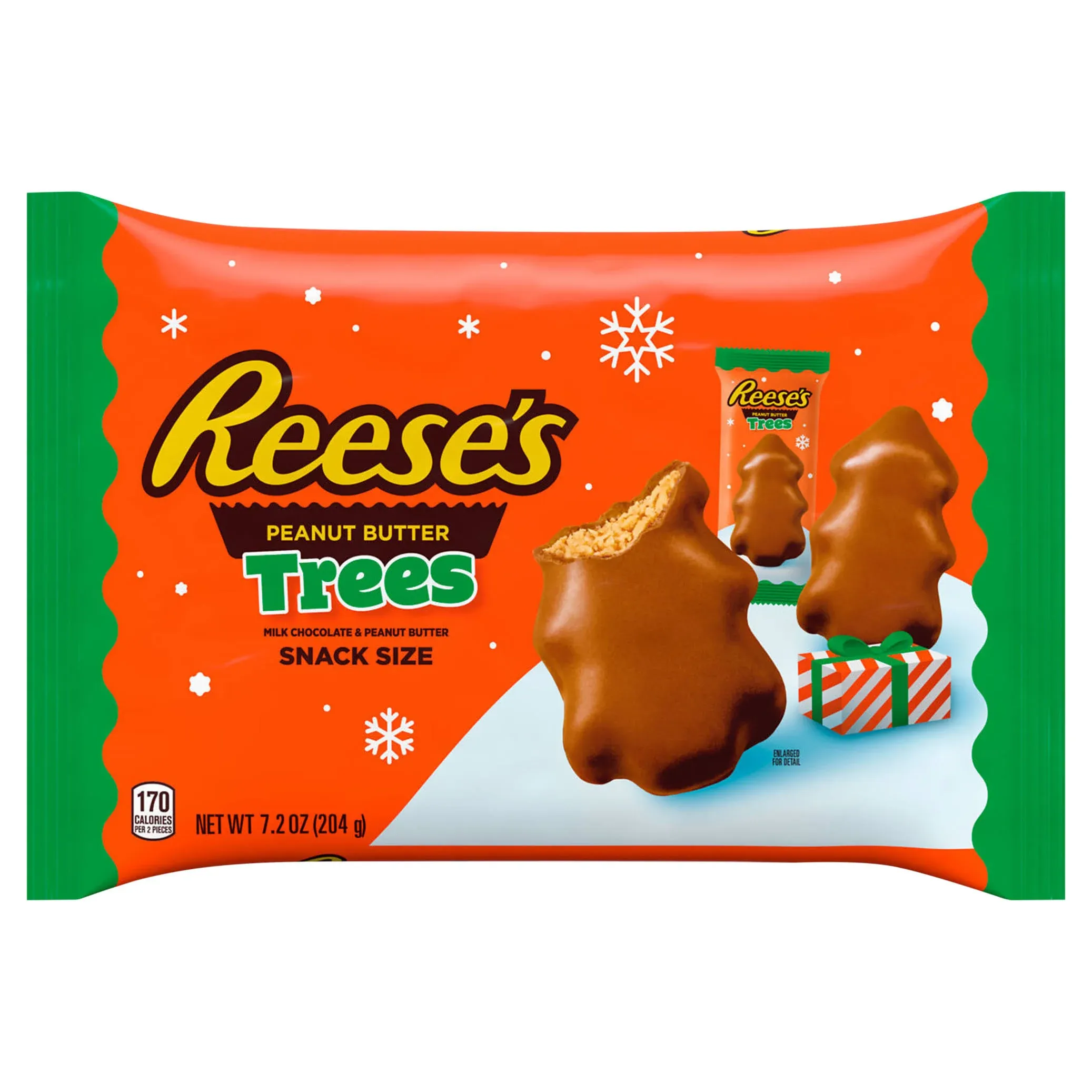 "Reese's Peanut Butter Trees Snack Size 7.2oz"