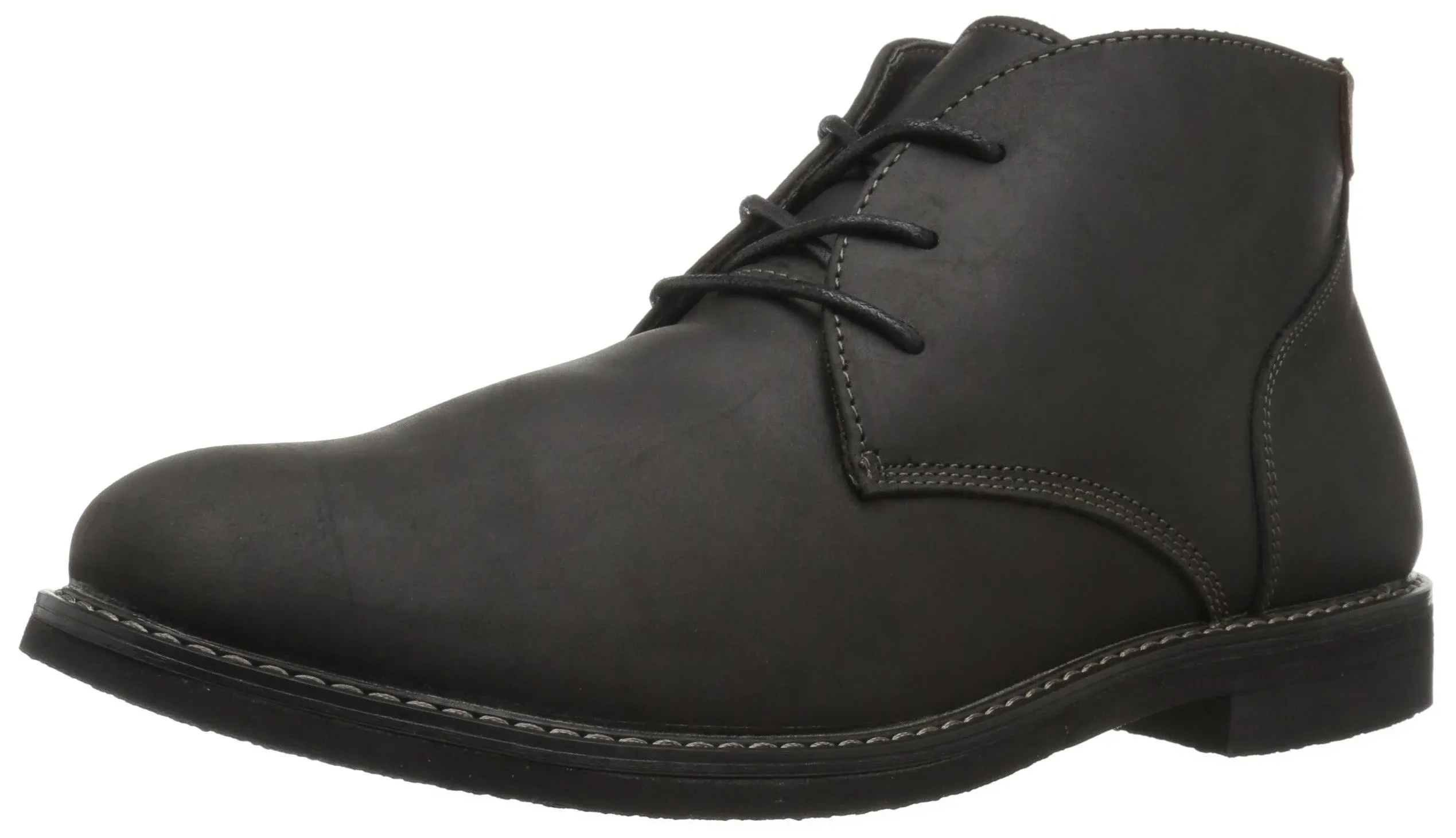 Nunn Bush Men's Lancaster Plain Toe Chukka Boot 11 Black