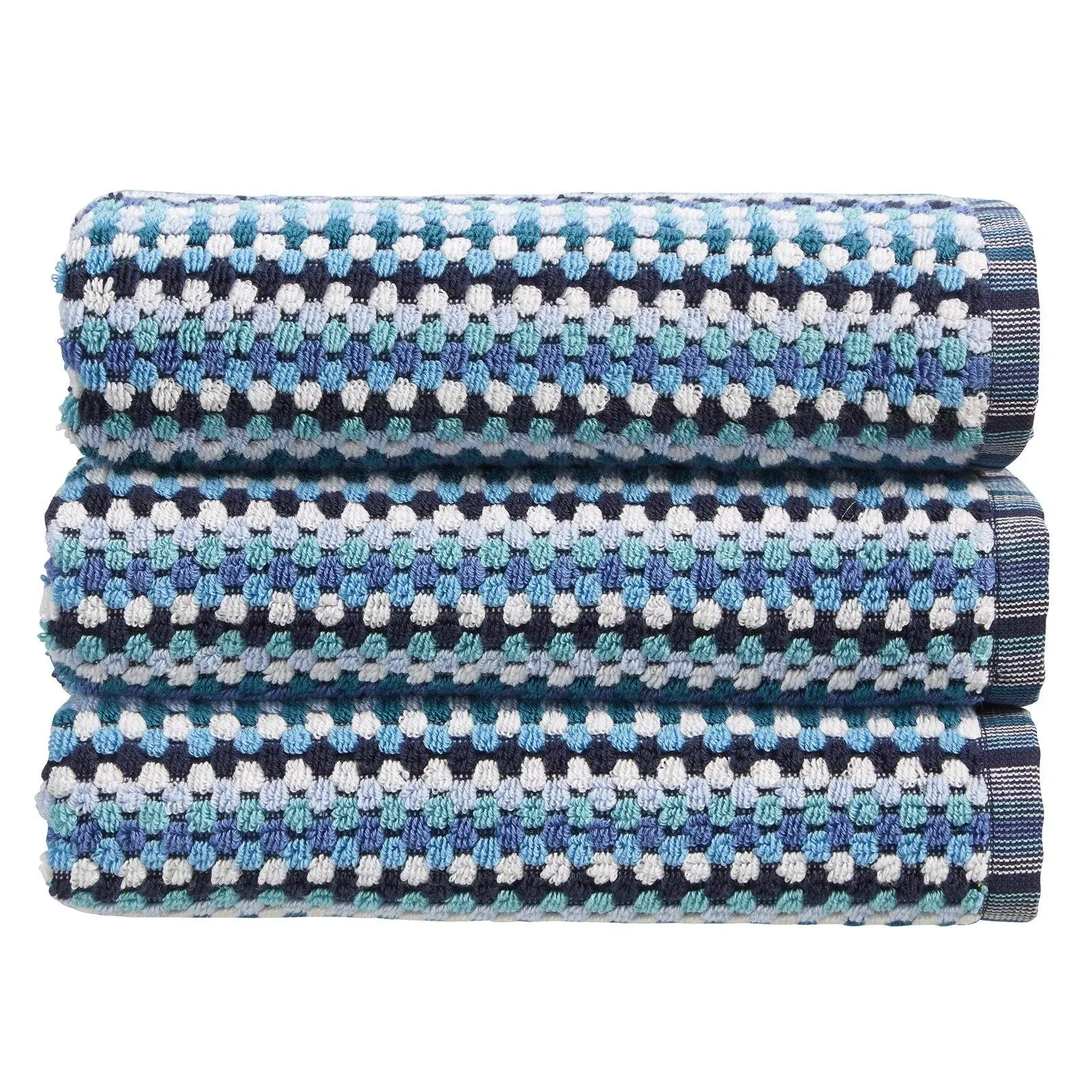 Christy - Carnaby Stripe Bath Sheet Blue