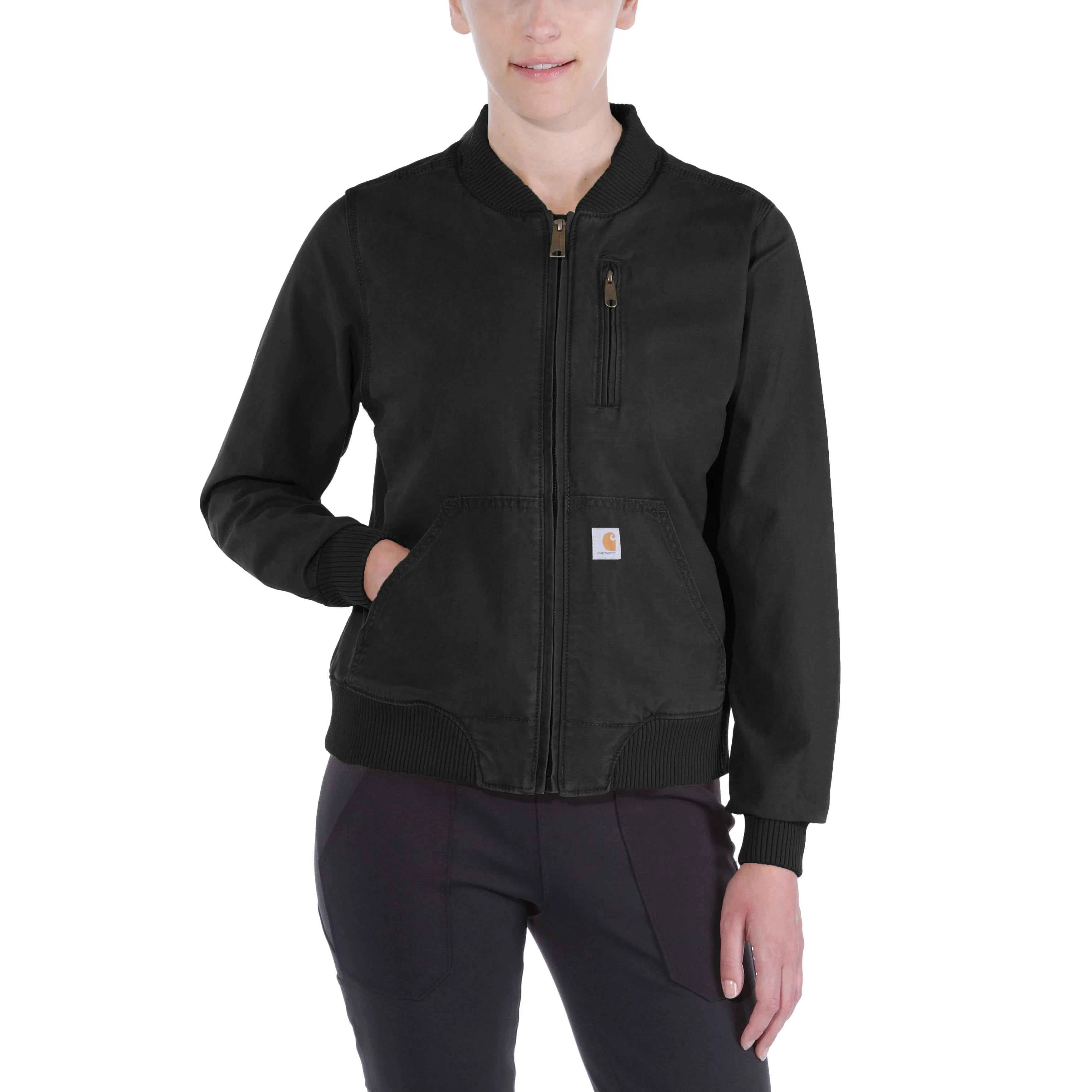 Carhartt Women's Rugged Flex Crawford Jacket (Black) 2XL