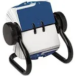 Rolodex™ Open Rotary Card File, Holds 250 1.75 x 3.25 Cards, Black