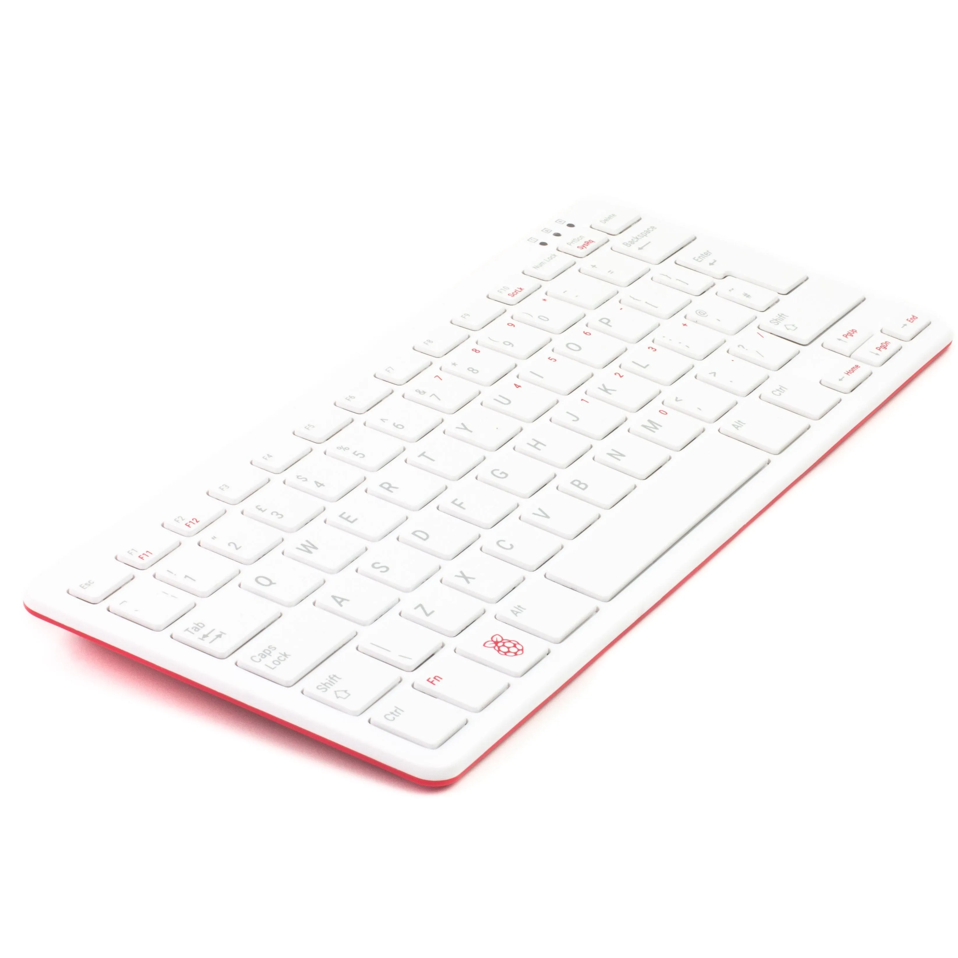 Raspberry Pi Keyboard, QWERTY (US) Red, White, SC0167