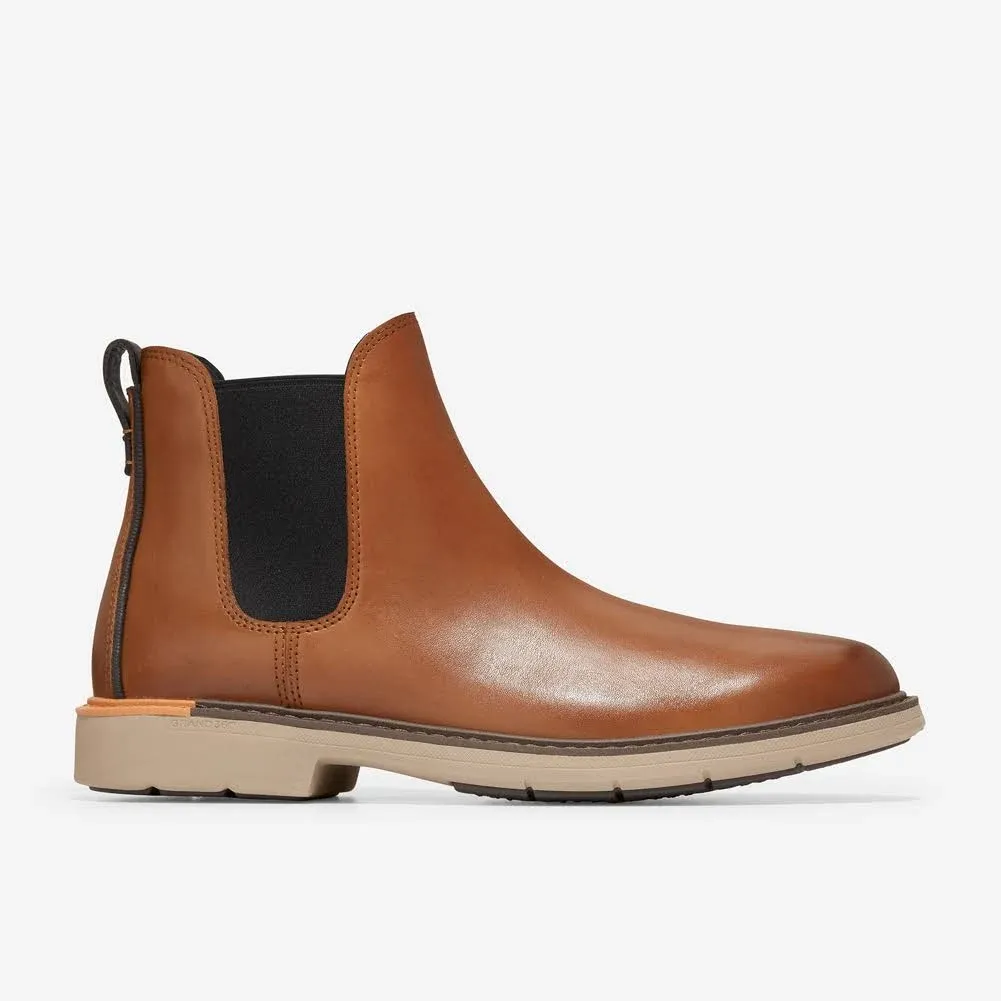 Cole Haan Men&#x27;s Go-to Chelsea Boot New Caramel/Dune Size 10 NEW