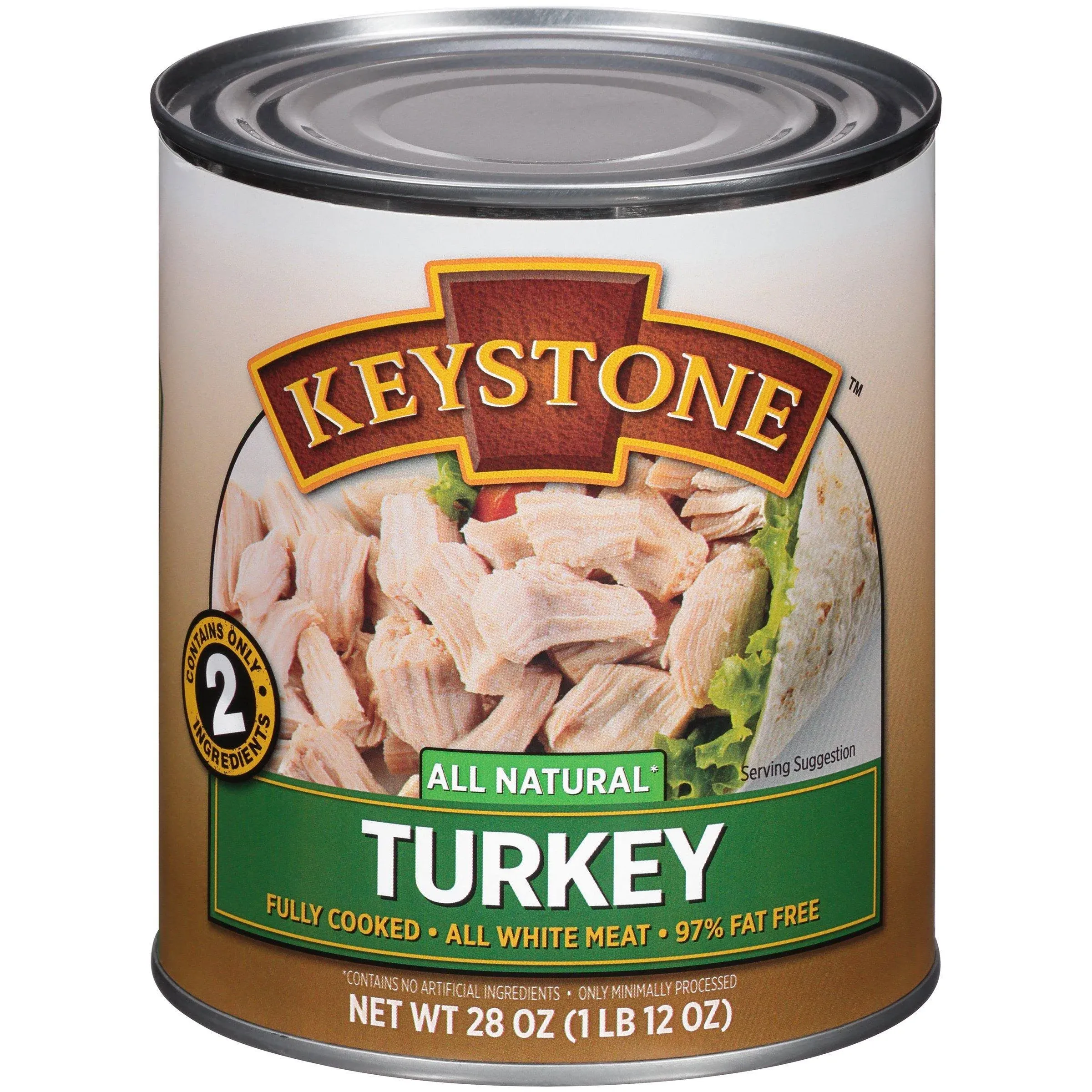 Keystone Meats All Natural Canned Turkey