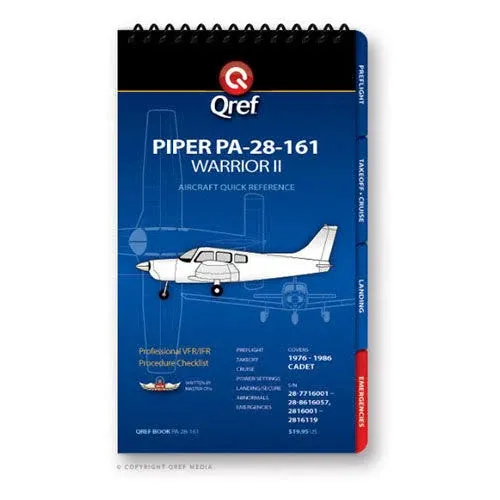 Piper Warrior II PA-28-161 Qref Book