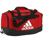 ADIDAS Unisex Defender IV Small Duffel Gym Bag Team Power Red