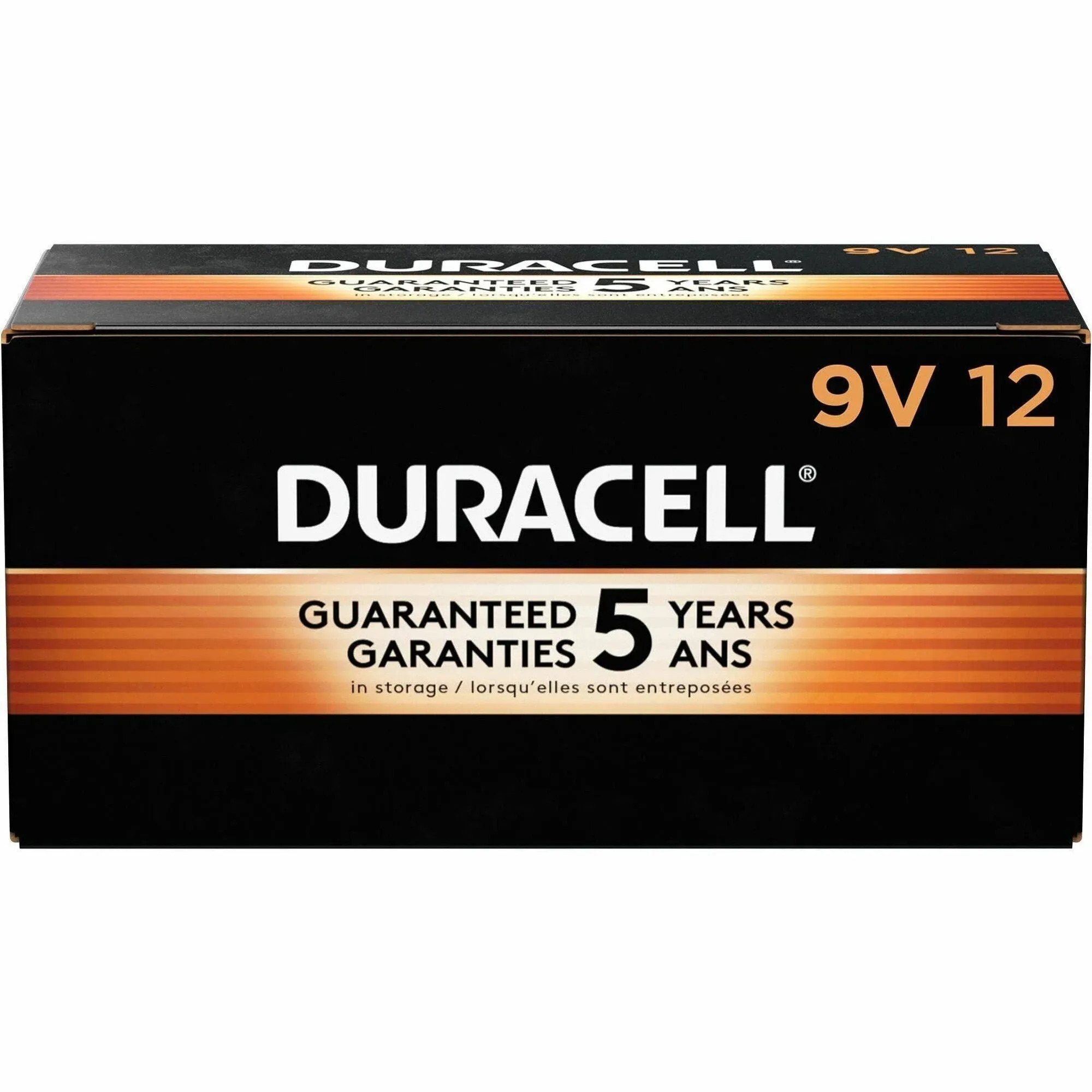 Duracell Coppertop Alkaline 9V Batteries