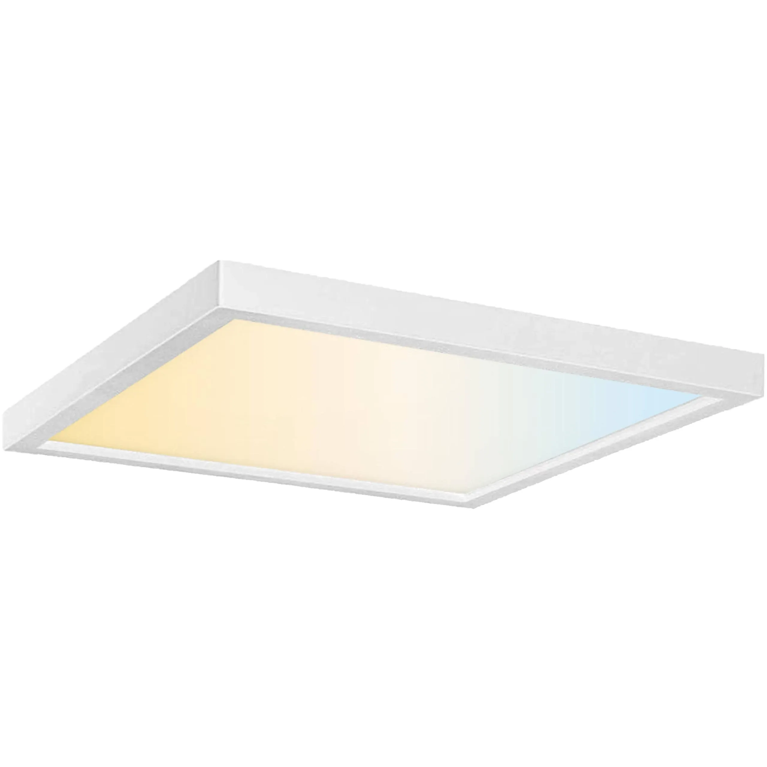 Sunlite LFX/MP/9S/18W/E/D/SCT/WH 18W 9 Inch Square LED Mini Flat Panel Fixture 3000K/4000K/5000K CCT Tunable White Finish (81287-SU)