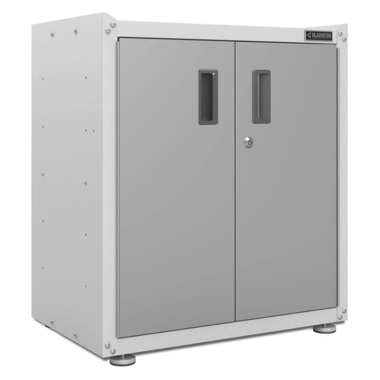 Gladiator Ready-to-Assemble White Full-Door Modular Gearbox