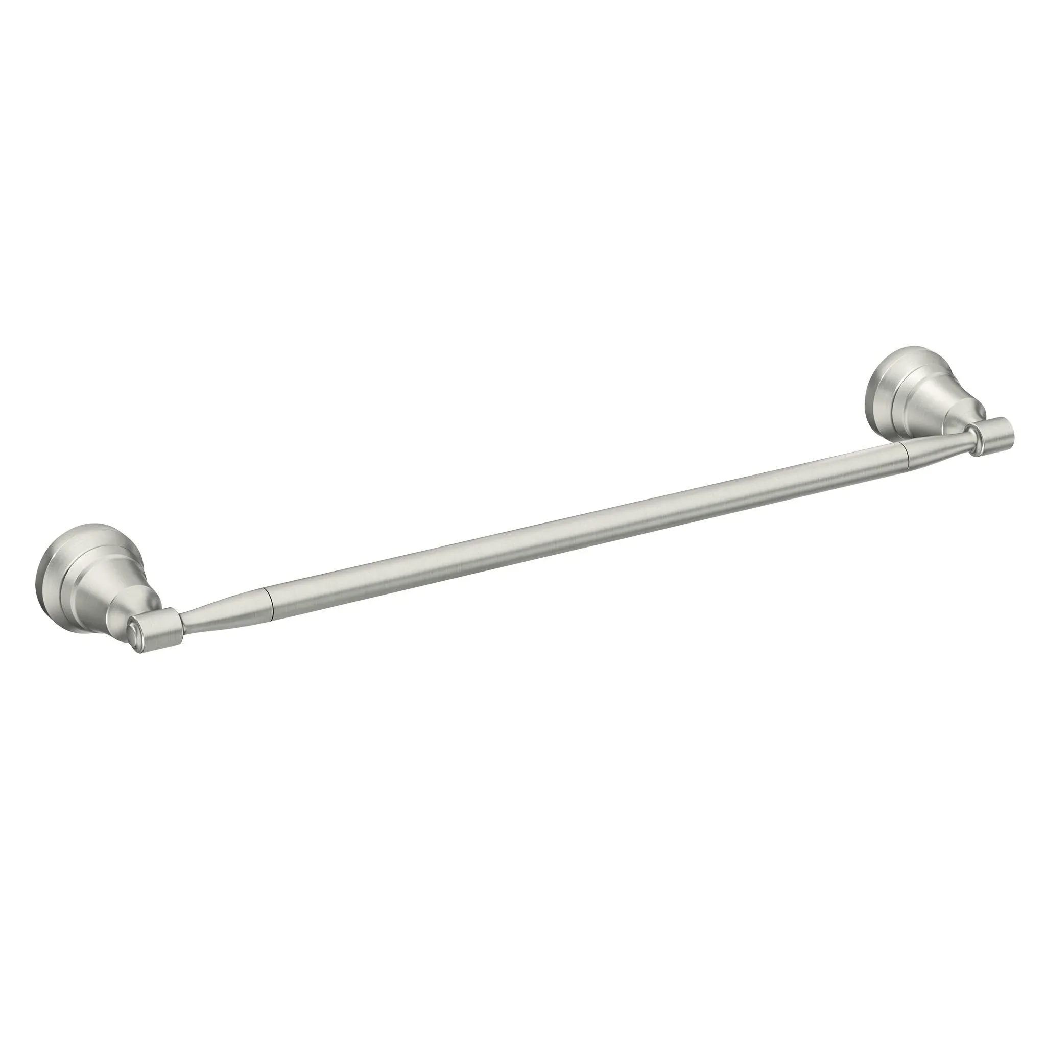 Moen Halle Brushed Nickel Moen MY0318BN Halle 18-inch Single Towel Bar, MY0318BN