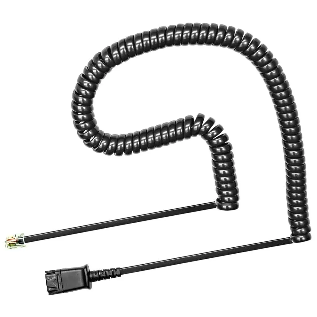 Daily Headset U10 Headset Adapter Cable Compatible Plantronics QD Quick ...