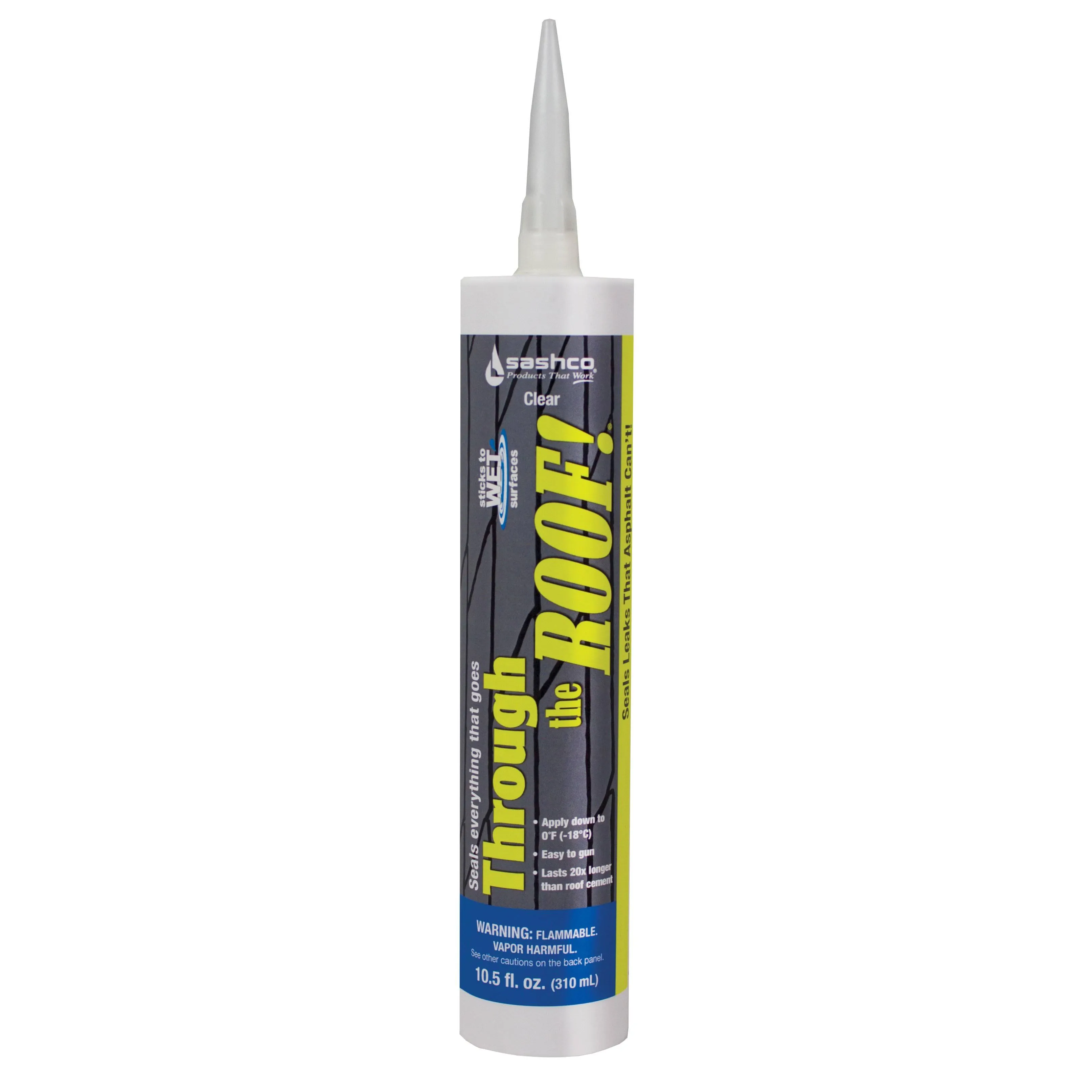 Sashco Quart Clear Roof Sealant,14003