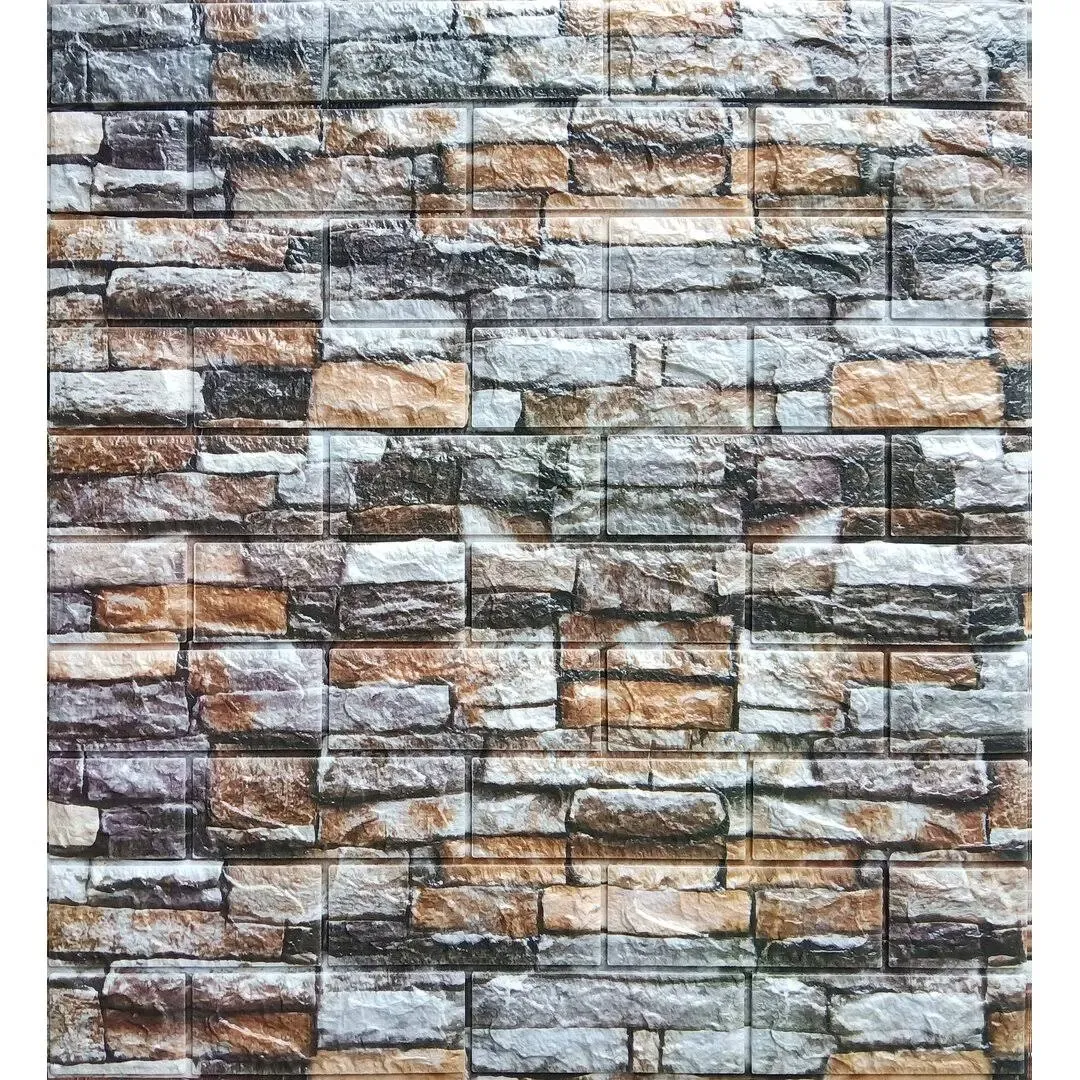 Dundee Deco 28-in x 28-in Embossed ed Polyurethane Faux Brick Wall Panel | LUJN-R28H6