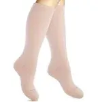 SocksLane Cotton Compression Socks for Women & Men 15-20 mmHg Support Knee-High