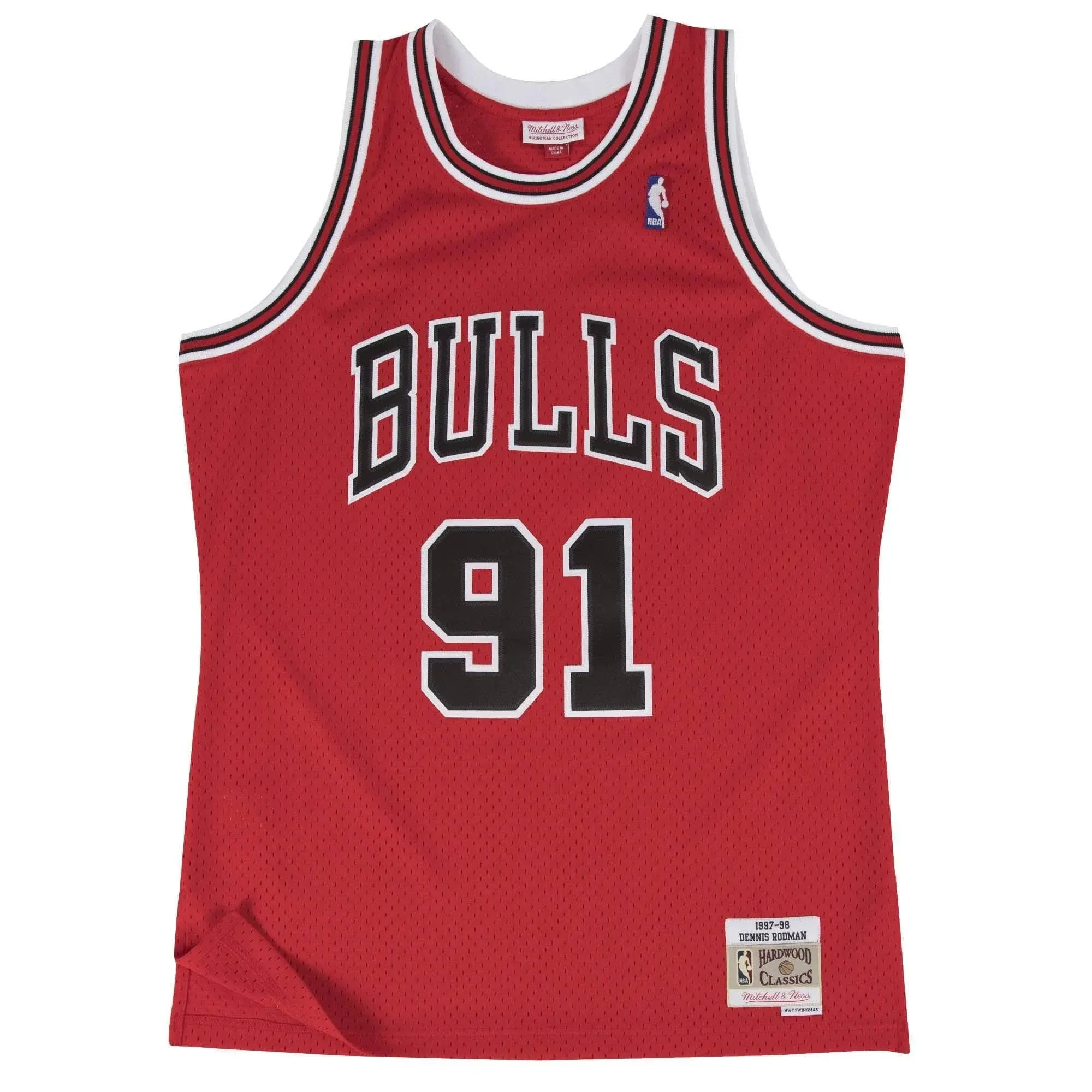 Mitchell & Ness NBA Swingman Road Jersey Bulls 97 Dennis Rodman