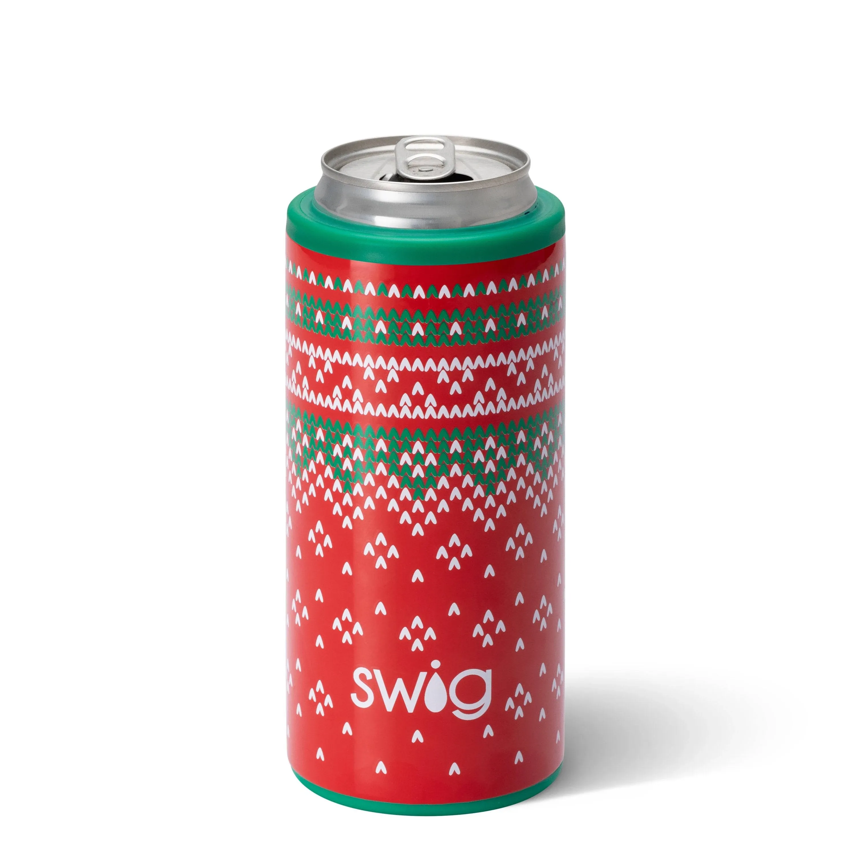 Swig Life Sweater Weather Skinny Can Cooler 12 oz