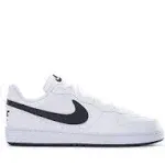 Nike Court Borough Low Recraft Kids Shoes - White/Black - 7