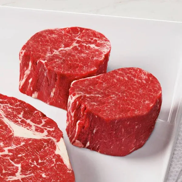 4 Gift Boxed USDA Prime Filet Mignon Steaks from Kansas City Steaks, 6 oz each. A ...