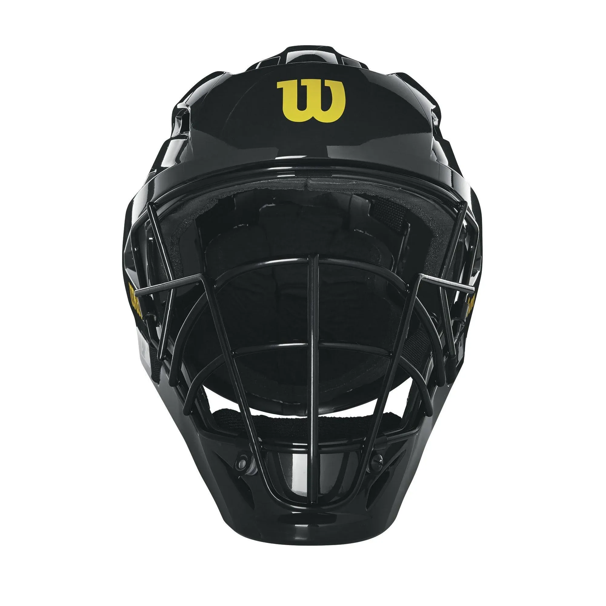 Wilson Pro Stock Umpire Helmet, Black, 7"-7 1/2"