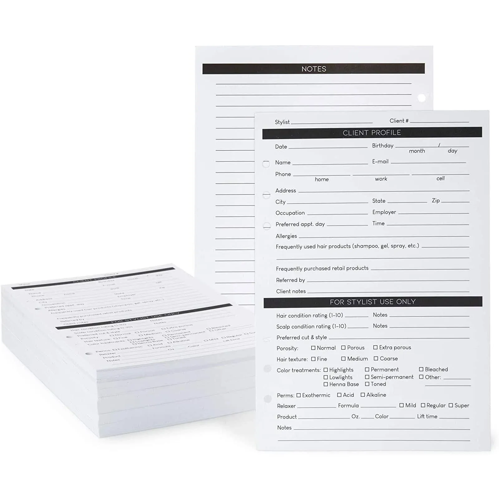 Stockroom Plus Client Profile Cards