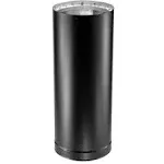 DuraVent 6" x 24" DVL Double-Wall Black Stove Pipe - 6DVL-24