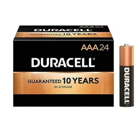 24-Pack AAA Duracell (MN2400) Alkaline Batteries | Mega Batteries