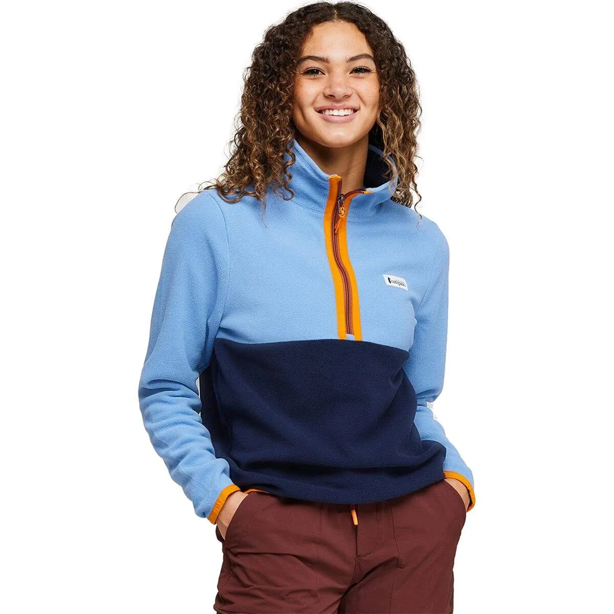 Cotopaxi Women's Amado Fleece Pullover Canyon & Nectar / Medium